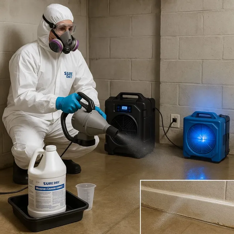 Sanitization and Odor Removal process in La Coste, TX