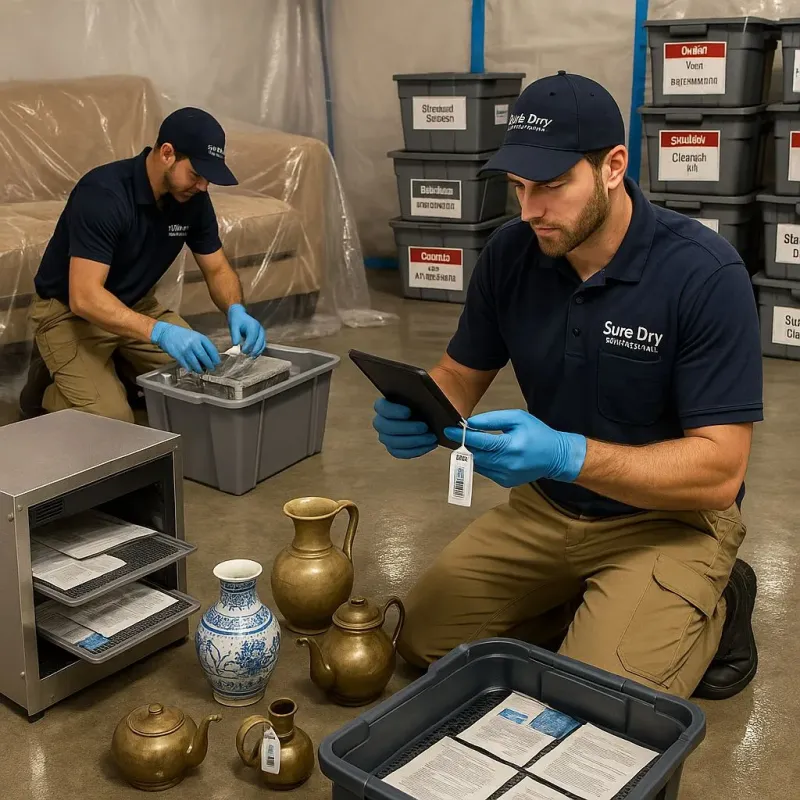 Content Protection and Restoration process in La Coste, TX