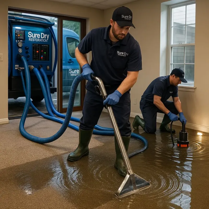 Water Extraction and Removal process in La Coste, TX